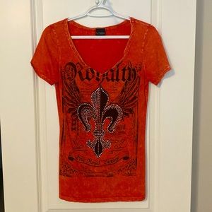 Day Trip ladies v-neck shirt size Medium